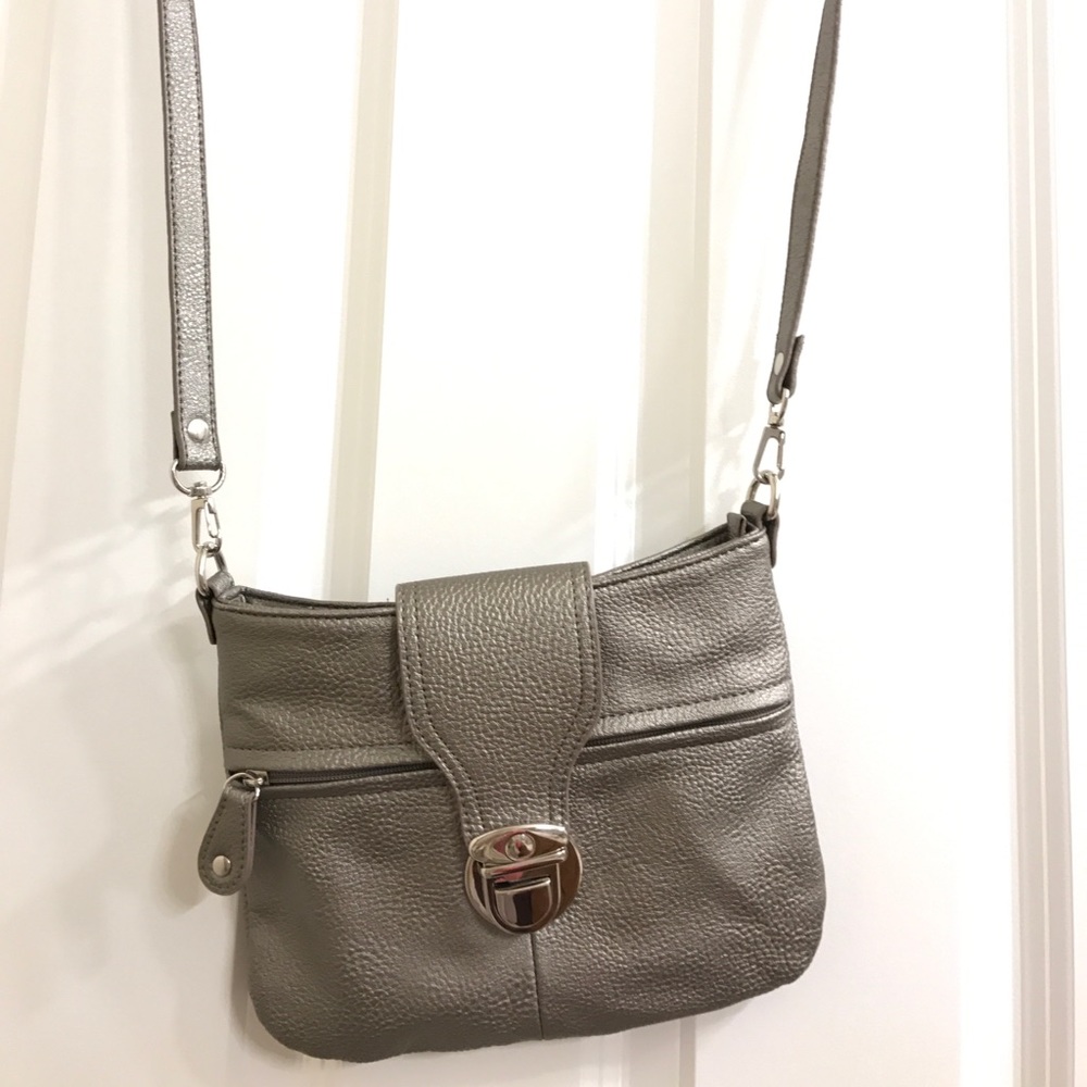 Aldo Bronze Cross Body Bag